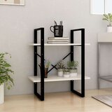 vidaXL ormarić za knjige s 2 razine 60 x 30 x 70 cm masivna borovina Cijene