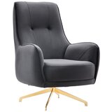 Mömax fotelj tesla, črna, žamet | Shoptok.si
