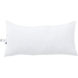 vidaXL Vzglavnik z blazino Bela 61 x 41 x 20 cm Poliester, (5000148640) Cene