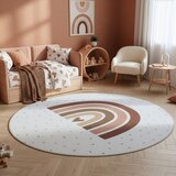 Ayyildiz Carpets Kremno bela pralna otroška preproga ø120 cm Coco 1132 – | Shoptok.si