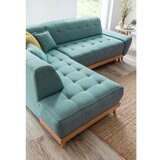 Miuform Turkizna raztegljiva kotna sedežna garnitura (levi kot) Dazzling Daisy – | Shoptok.si