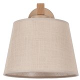  Brilagi - Zidna lampa LATTE SABIA 1xE27/15W/230V borovina/bež | Eponuda.com