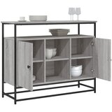  Komoda siva boja hrasta 100x35x80 cm od konstruiranog drva | Eponuda.ba