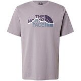 The North Face muška majica m mountain line regular short sleeve tee-graphic, ljubičasta | Eponuda.com
