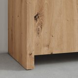 Mömax nizka omarica larios b, barva hrasta | Shoptok.si