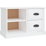 TV ormarić sjajni bijeli 73x35,5x47,5 cm od konstruiranog drva | Eponuda.com