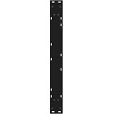  Noge za blagovaonski stol 2 kom Crne 70 x (72-73,3) cm Čelične | shoptok.hr