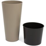 Prosperplast Plastična saksija Tubus Slim 30x57cm moka | ePonuda.com
