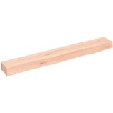  Stenska polica 80x10x6 cm neobdelana trdna hrastovina Cene