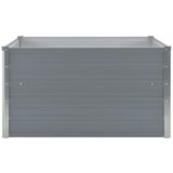  Povišena vrtna gredica 100x100x45 cm pocinčani čelik | shoptok.hr