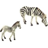  Set of 2 Figures Zebra with young Animals of the World | shoptok.hr