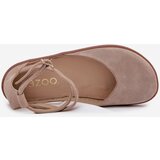 Zazoo Women's Suede Ballet Flats Barefoot With Straps 191 Gray | shoptok.hr