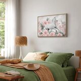  Slika - Gallop Among the Roses (1 Part) Wide 60x40 U prirodnom drvenom okviru | shoptok.hr
