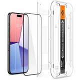 Spigen OVITEK IZ KALJENEGA STEKLA GLAS.TR ZA IPHONE 15 PRO MAX ČRN, (22001940) | Shoptok.si
