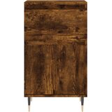  Komode 2 kom dimljena boja hrasta 40x35x70 cm konstruirano drvo | shoptok.hr