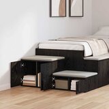 Ormarić za pohranu 2 pcs Crni hrast 108 x 41 x 40 cm | shoptok.hr