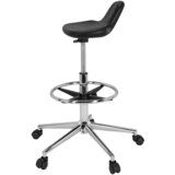 MID.YOU Pisarniški Stol Top Work 03 I Pu, Črna | Shoptok.si