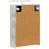  Kopalniška ogledalna omara Betonsko siva 43 x 16 x 62.5 cm, (5000233100) | Shoptok.si