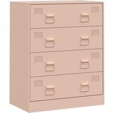 Maison Chic Komoda - Predalnik roza 67x39x83 cm jeklo, (21715651) Cene