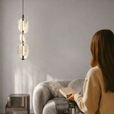  LED luster na sajli PLAYA LED/12W/230V, crne boje | Eponuda.com
