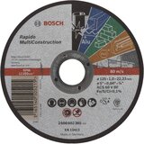 Bosch rezna ploča ravna Rapido Multi Construction ACS 60 V BF, 125 mm, 1,0 mm - 2608602385 | ePonuda.com