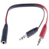 Fast Asia adapter audio 3.5mm stereo jack (M) na 2x3.5mm stereo jack (2xM) Cene'.'