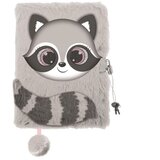 DNEVNIK S KLJUČEM A5 96L MY LITTLE FRIEND RACCOON 5076 | Shoptok.si