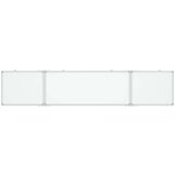  magnetna tabla zložljiva 200x40x1,7 cm aluminij, (21413936) | Shoptok.si
