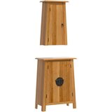 Maison Chic Kopalniška garnitura - Kopalniški sestavi 2-delna trdna borovina, (21788015) | Shoptok.si