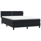 Box spring krevet s madracem crni 160x210 cm baršunasti | Eponuda.com