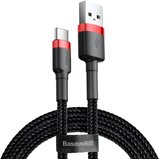 Baseus Cafule USB - A na USB - C kabel QC3.0, 2A - 3 m – Crvena / Crna KP35203 Cene