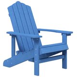 The Living Store Vrtni stol Adirondack HDPE aqua moder - Vrtni Stol, (21461949) | Shoptok.si