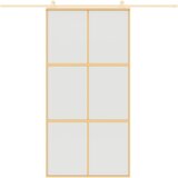  Klizna vrata zlatna 102,5x205 cm matirano staklo ESG i aluminij | Eponuda.ba