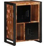 vidaXL Komoda večbarvna 55x35x70 cm trden predelan les Cene