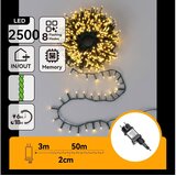 Aigostar LED spoljašnji božićni niz 2500xLED/8 funkcija 53m IP44 topla bela Cene