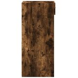  Komoda boja dimljenog hrasta 30x42,5x93 cm konstruirano drvo | shoptok.hr