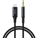 Choetech AUX007 KABEL ZA LIGHTNING / MINI JACK 3,5MM 1M ZA IPHONE - ČRN, (21980636) | Shoptok.si