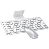 Omoton KB088 Kombinacija miša i tastature za iPad/iPhone srebrna | Eponuda.ba