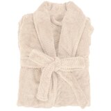 Tiseco Home Studio Slonokoščen kopalni plašč iz mikropliša velikosti L/XL Pippa – | Shoptok.si