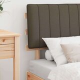  Posteljni okvir z oblazinjenim vzglavjem Taupe 75 x 190 cm, (5000101771) | Shoptok.si
