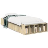 Furnova Posteljni okvir sonoma hrast 90x190 cm inženirski les, (21934635) | Shoptok.si