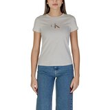 Calvin Klein Jeans Majice s kratkimi rokavi GRADIENT CK TEE J20J224982 Bež | Shoptok.si