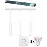 Philips-LED prigušiva luster na sajli za šinski sistem EASYLINK HUE 3xGU10/4,7W/230V+Hue bridge Cene
