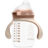 Baboo Cup with Silicone Spout čašica s ručkama Au Naturale 6m+ 260 ml | shoptok.hr