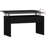  Stolić za kavu crni 102x50,5x52,5 cm od konstruiranog drva | shoptok.hr