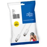  RF-kabel z vtičnicami pod kotom za video ali satelitsko povezavo | Shoptok.si