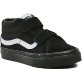 Vans Superge Uy Sk8-Mid Reissue V VN0A346YLWB1 (Canvas & Suede) Blk/Blk | Shoptok.si