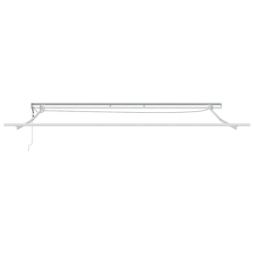  Okvir tende S LED lampica Bijelo 400 × 350 cm Aluminij | shoptok.hr