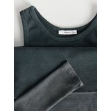 Reserved - Haljina isprana izgleda - tamnosivo | shoptok.hr