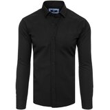 DStreet Men's elegant black shirt | ePonuda.com